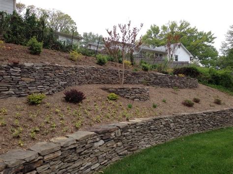 Terraced Hillside With Stone Walls Contemporary Landscape Other