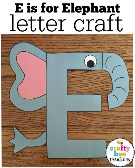 Letter E Craft Printable