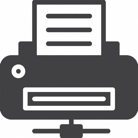 Network Print Printer Server Icon Download On Iconfinder