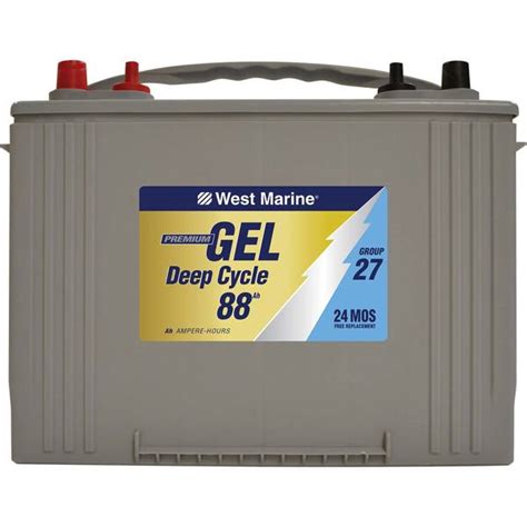 Towards the end, we also talked in brief about some things you should look out for while buying yourself a deep. WEST MARINE Gel Deep Cycle Marine Gel Battery, 88 Amp ...