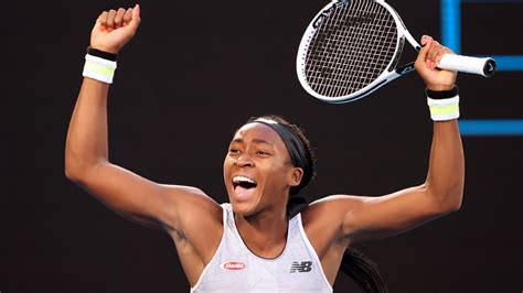 It was kind of instinctive because when i shook her hand, i saw that she was kind of tearing up a little. Coco Gauff, 15, stuns title-holder Osaka at Australian ...