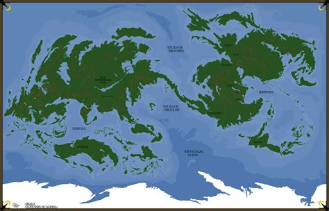Addha World Map By Darkaiz Fantasy World Map Fantasy Map Imaginary Maps