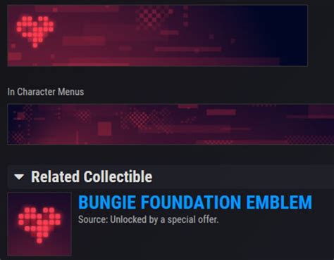 Destiny 2 Bungie Foundation Emblem Etsy