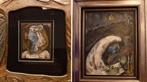 End Of A 10 Year Art Heist Stolen Chagall And Picasso Paintings Found
