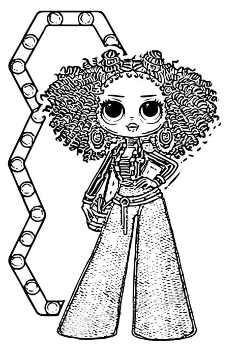 Lol Queen Bee Coloring Pages Halloweencoloringpages L