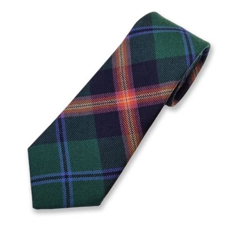 Young Modern Tartan Tie In Pure New Wool Kinloch Anderson