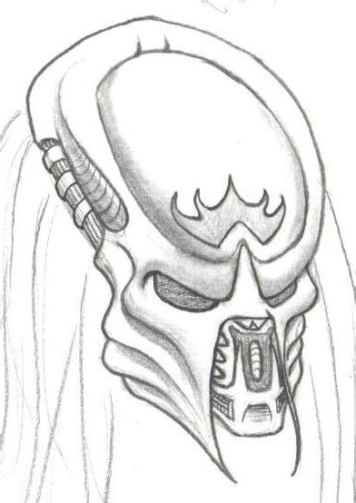 Predator scratching his mask by buttzilla on deviantart. Predator Helmet Drawing at GetDrawings | Free download