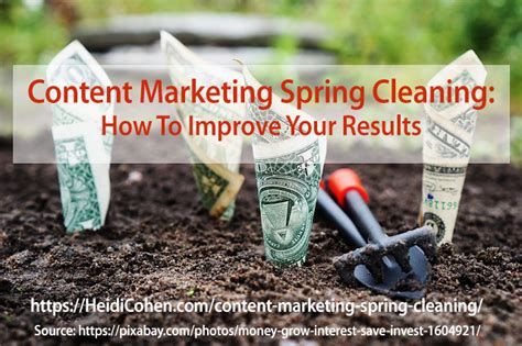 Content Marketing Spring Cleaning How To Improve Your Results Heidi