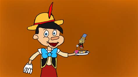 Pinocchio And Jiminy Cricket By Trainboy452 On Deviantart