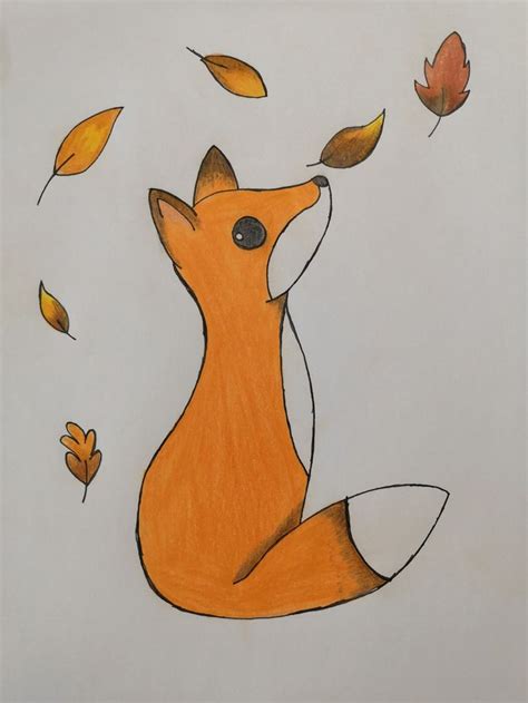 Easy Fall Drawings For Kids