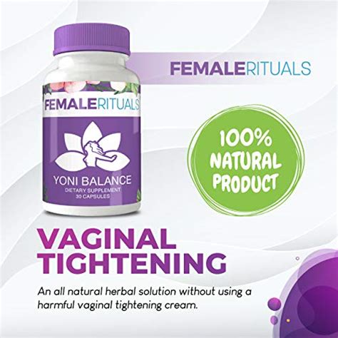 Female Rituals Yoni Balance Vaginal Tightening Pills Pack Vaginal Rejuvenation Vagina