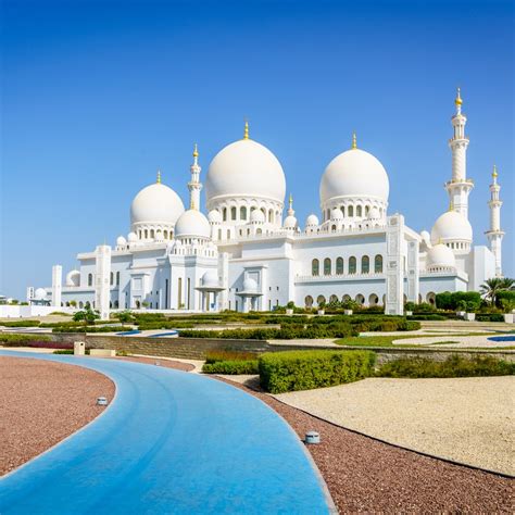 Beautiful Sheikh Zayed Mosque In Abu Dhabi City Uae Wall My XXX Hot Girl
