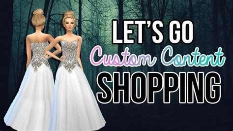 The Sims 4 Lets Go Cc Shopping How To Install Custom Content On A