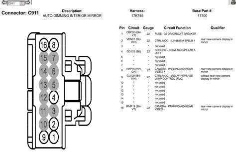 2016 Ford F250 Wiring Diagrams 2016 Ford F 250 F 350 F 450 And F 550