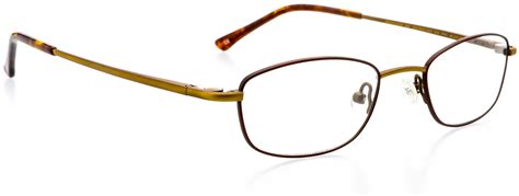 Optical Eyewear Oval Shape Metal Full Rim Frame Prescription Eyeglasses Rx Antique Gold