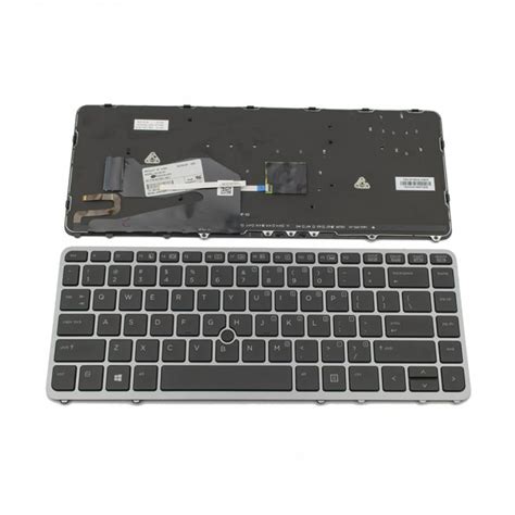 Клавиатура за лаптоп Hp Elitebook 840 G1 850 G1 Gray Frame Black