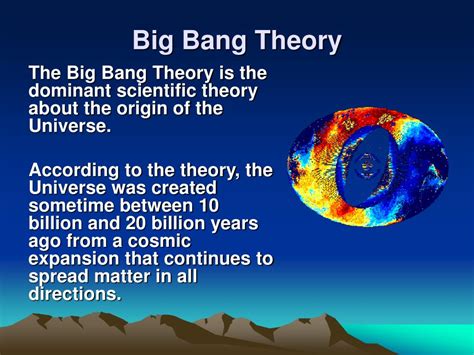 Ppt Big Bang Theory Powerpoint Presentation Free Download Id986892