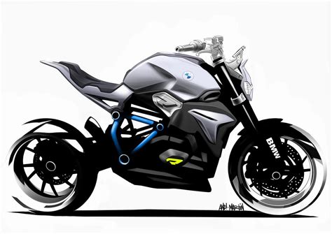 Bmw Concept Roadster Motorcycle Sketches Photos Latest