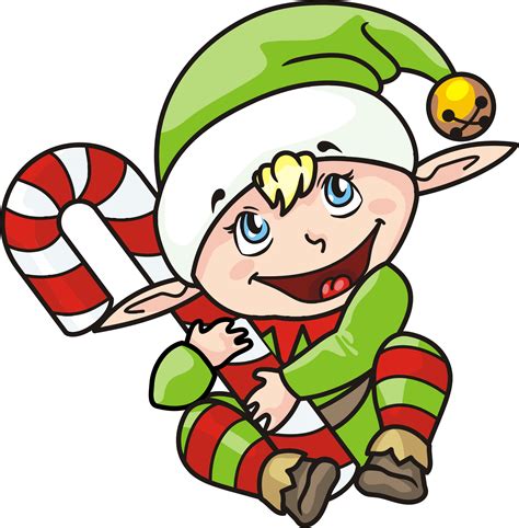 Clipart - Christmas Elf