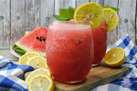 Watermelon Lemonade Slushy Annmarie John