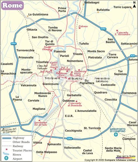 Rome Map Map Of Rome Italy Rome City Rome Map Rome City Map