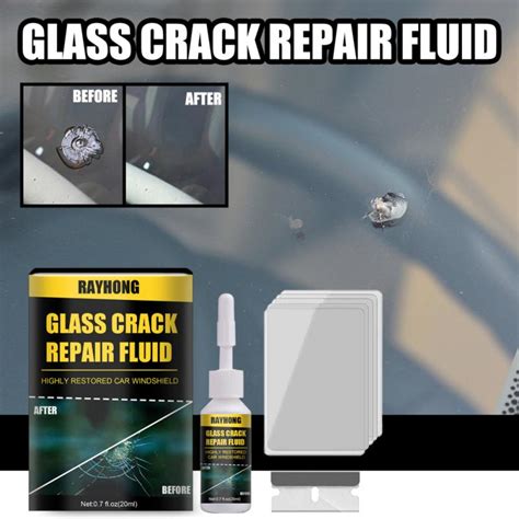 Newest Car Cracked Glass Repair Kit Diy Cars Windshield Window Scratch