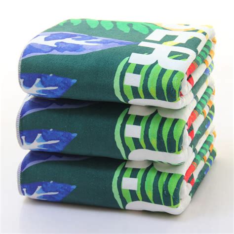 Comfortable Microfiber Custom Sublimation Printed Beach Towels Printing