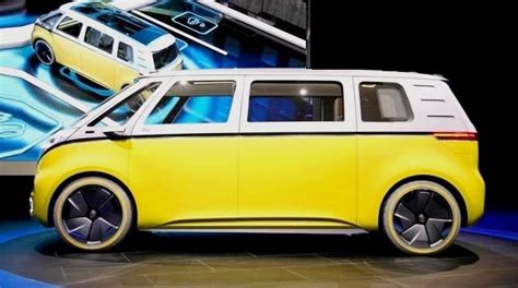 Volkswagen Revealed Its Id Buzz Concept At Detroit Motor Show Car