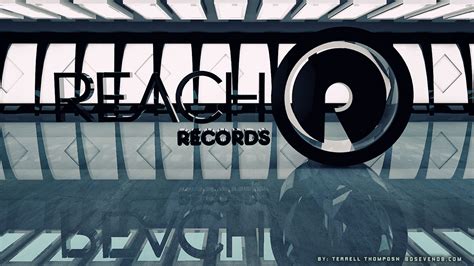 Reach Records 3d Logo Wallpaper On Behance