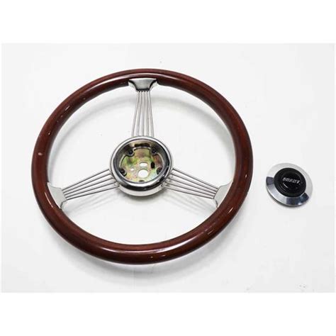 Grant 1057 Classic Banjo Steering Wheel Mahogany Rim 14 34 Inc