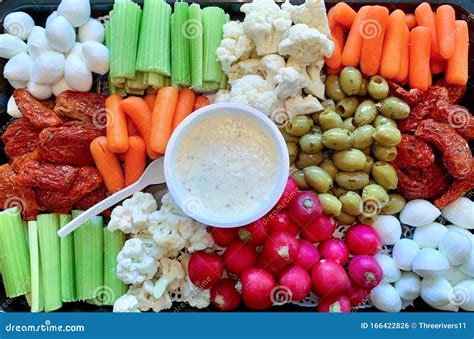 Healthy Vegetable Snacks Close Up Stock Photo Image Of Healthcare