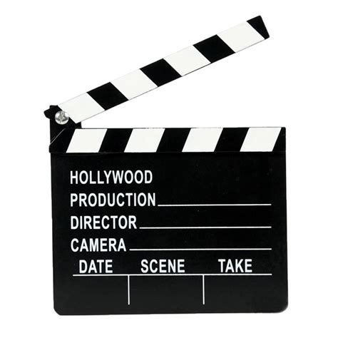 Wooden Action Board Hollywood Production Film Movies Clapper Board 20 X