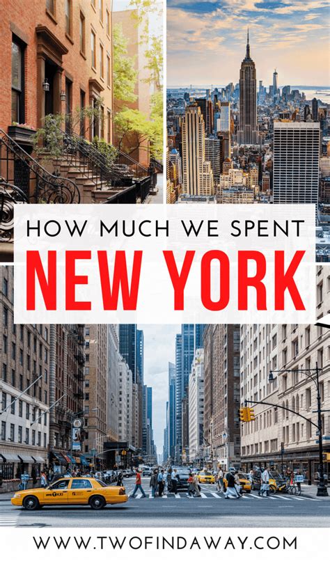 How Much We Spent In New York Budget Tips New York City Travel New