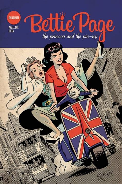 The Princess And The Pin Up Bettie Page Comic Book Sc By Julius Ohta