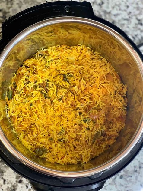 Vegetable Biryani Instant Pot And Stove Top Indian Veggie Delight