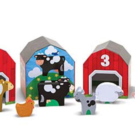 Nesting And Sorting Barns And Animals Ygrowup Toys Barn Animals