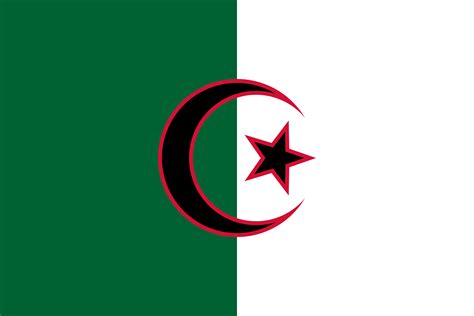 The only difference between the flag today and the flag back on algeria's exile days was the white part of the flag is evidently bigger than the green one. flag of algeria but more libertarian : vexillology