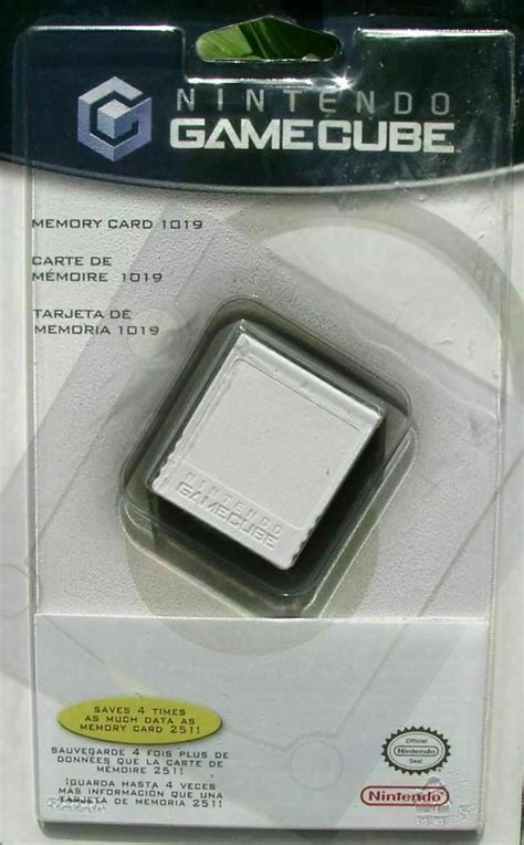 Gamecube Memory Card 1019