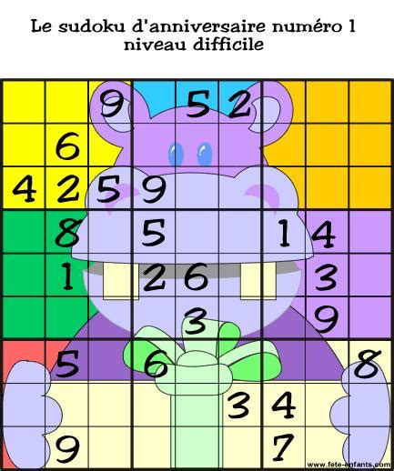 Le joueur doit remplir les cellules vides sudoku de telle sorte que chaque ligne, chaque colonne et chaque carré se composait de chiffres. Jeux de quelques sudoku à imprimer ou à recopier - fr.hellokids.com