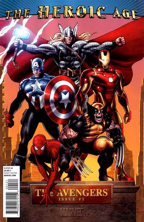 Avengers Vol 4 1 Marvel Database Fandom Avengers Heroic Age
