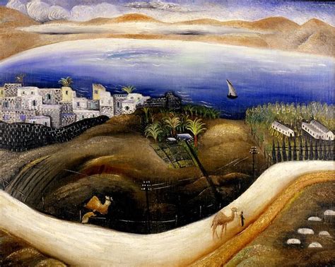 The Sea Of Galileeת Reuven Rubin 1926 1928 Oil On Canvas The Israel