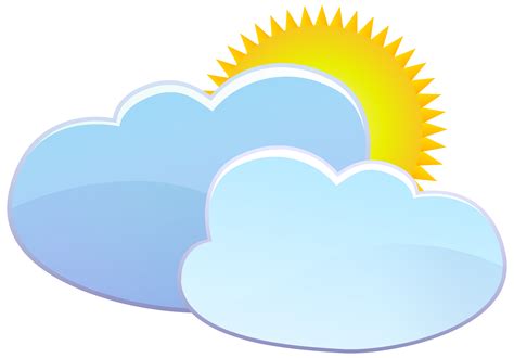 Sun And Clouds Png