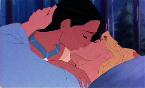 John Smith And Pocahontas Disney Kiss Disney Pocahontas Disney