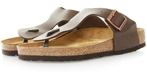Birkenstock Ramses Dark Brown Sandals 0044701 In Brown For Men Lyst