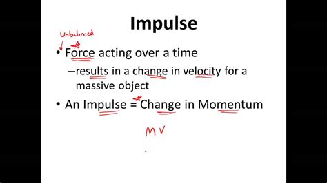 What Is The Relationship Between Impulse And Change In Momentum
