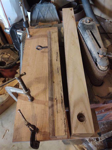 Thickness Jig For The Belt Sander Do It Yourself Woodworking