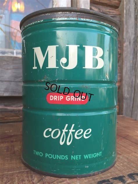 Vintage Mjb Coffee Can 17cm Dj988） 2000toys Antique Mall