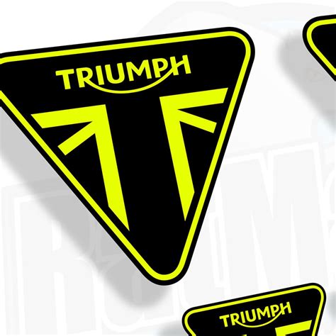 Moto2 Style Triumph Neon Stickers Ratmally Race Graphics