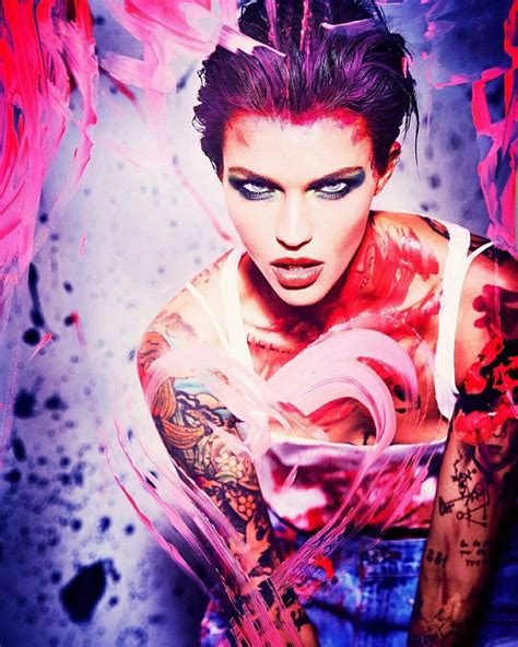 Lcollection Ruby Rose Tattoo Ruby Rose Ruby Rose Model