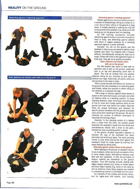 eyal yanilov demonstrates defense from the ground krav maga self defense self defense moves